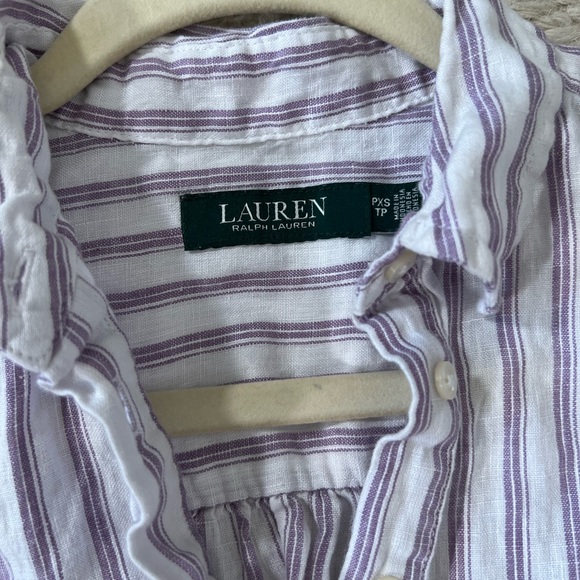 Linen Ralph Lauren top - Picture 3 of 9